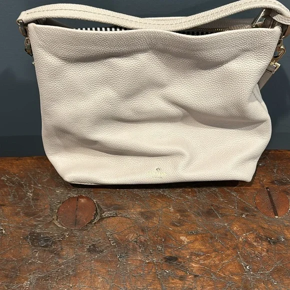 Kate Spade hobo bag light tan / cream - Picture 9 of 9